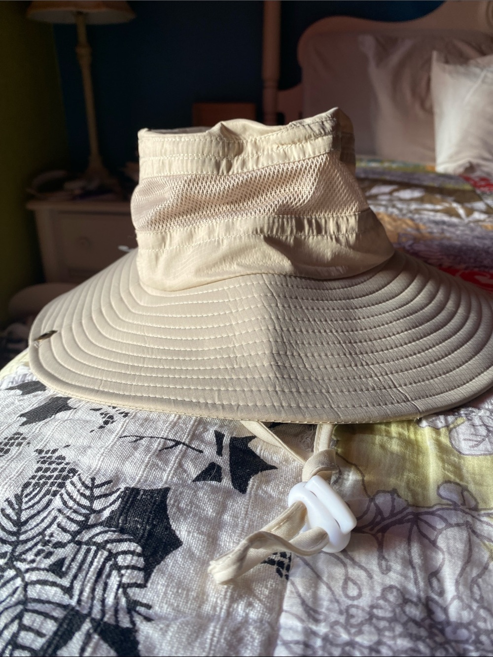 Tan Sun Hat - Breathable Outdoor Wide Brim